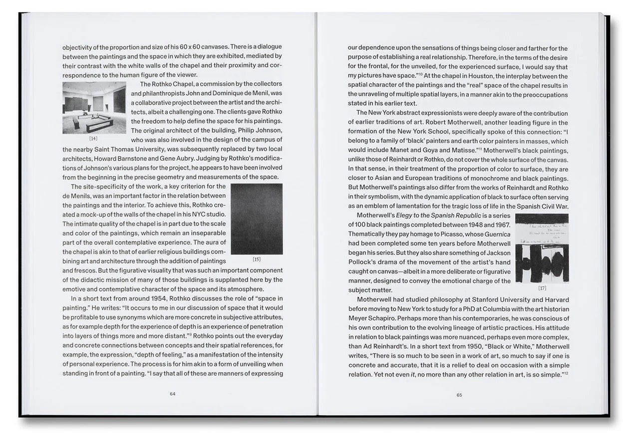 The Color Black: Antinomies of a Color in Architecture and Art