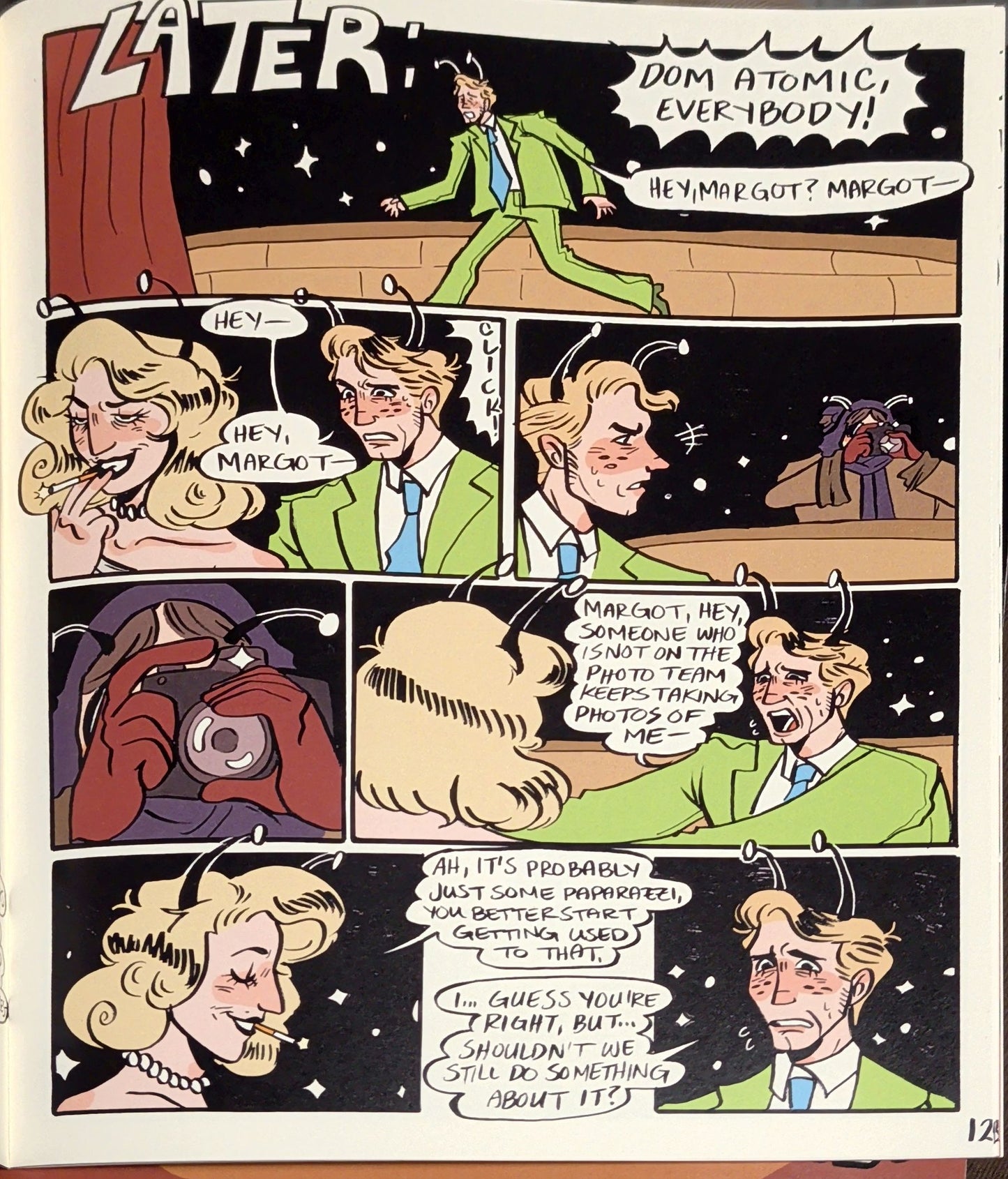 Dom Atomic and the Headache of Interstellar Fame!