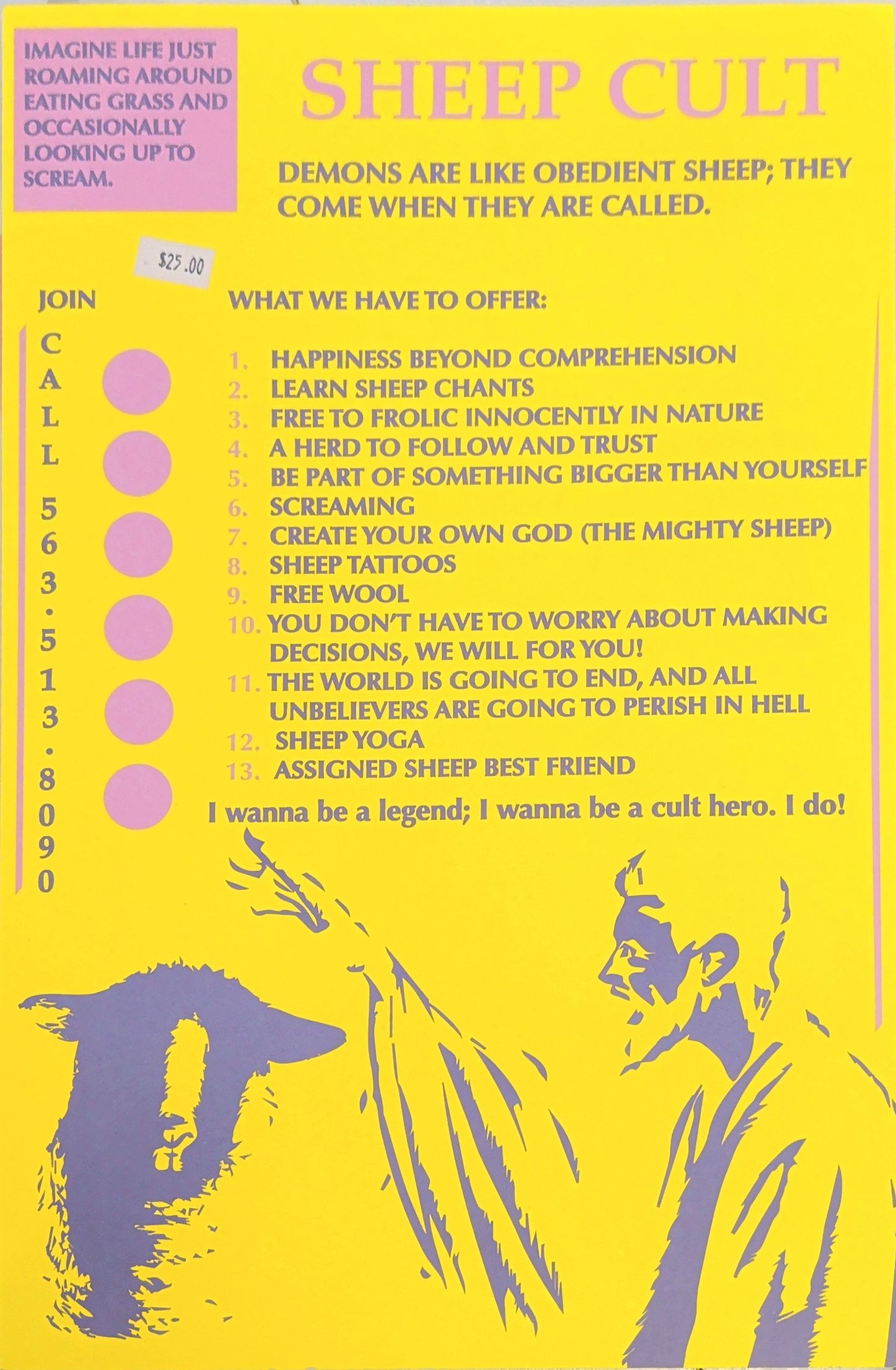 Sheep Cult poster