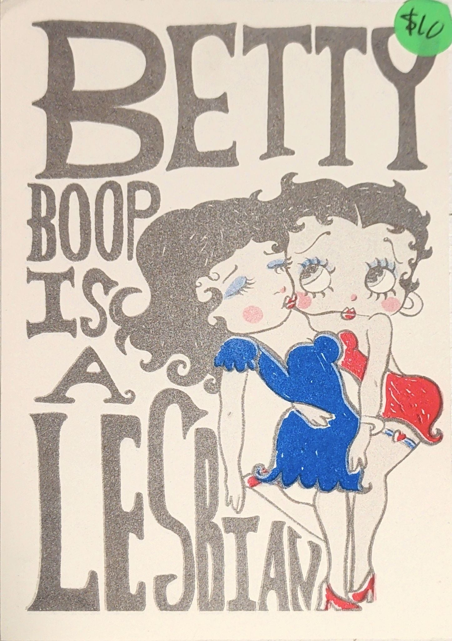 Betty boop is a lesbian