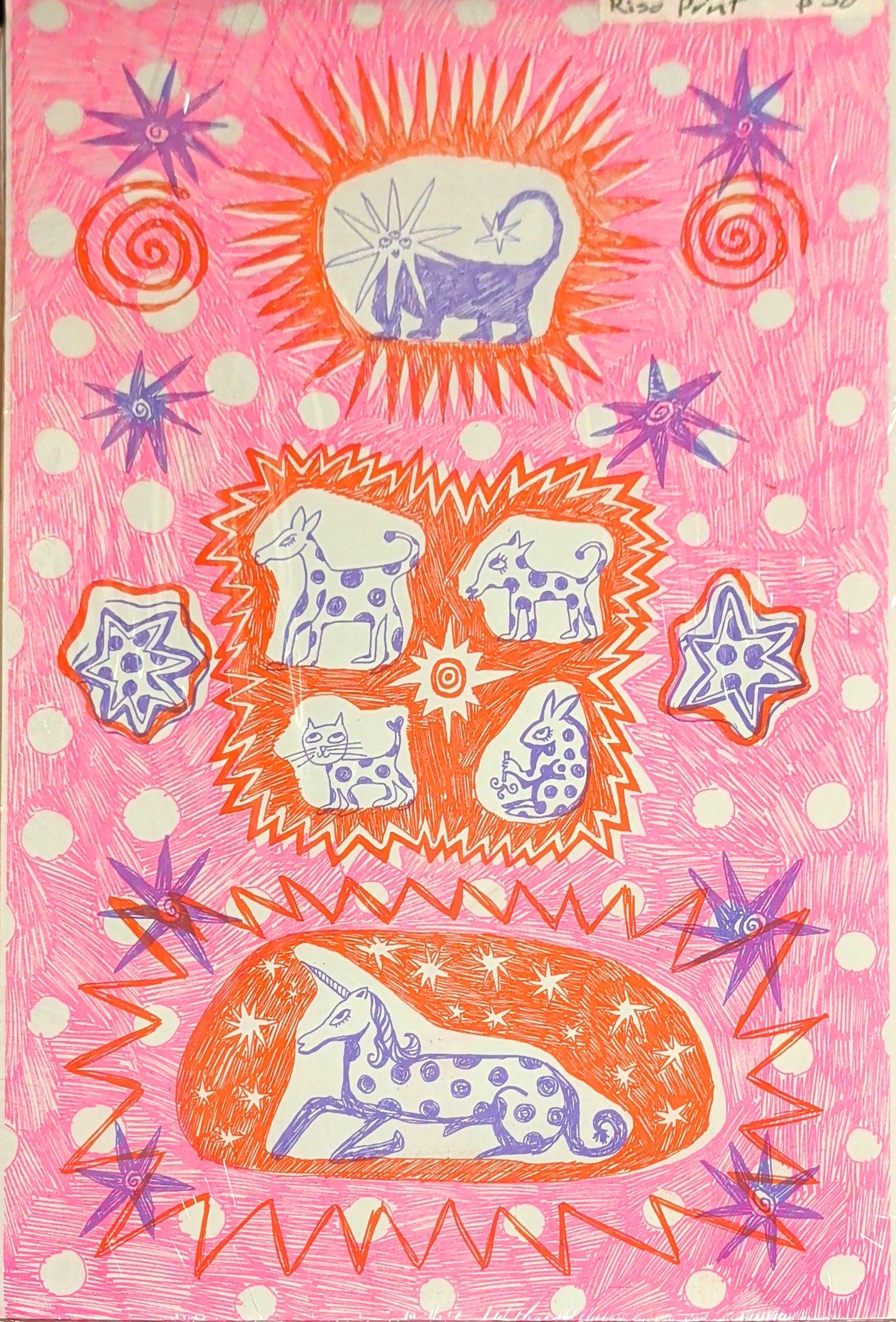 Magical animals print