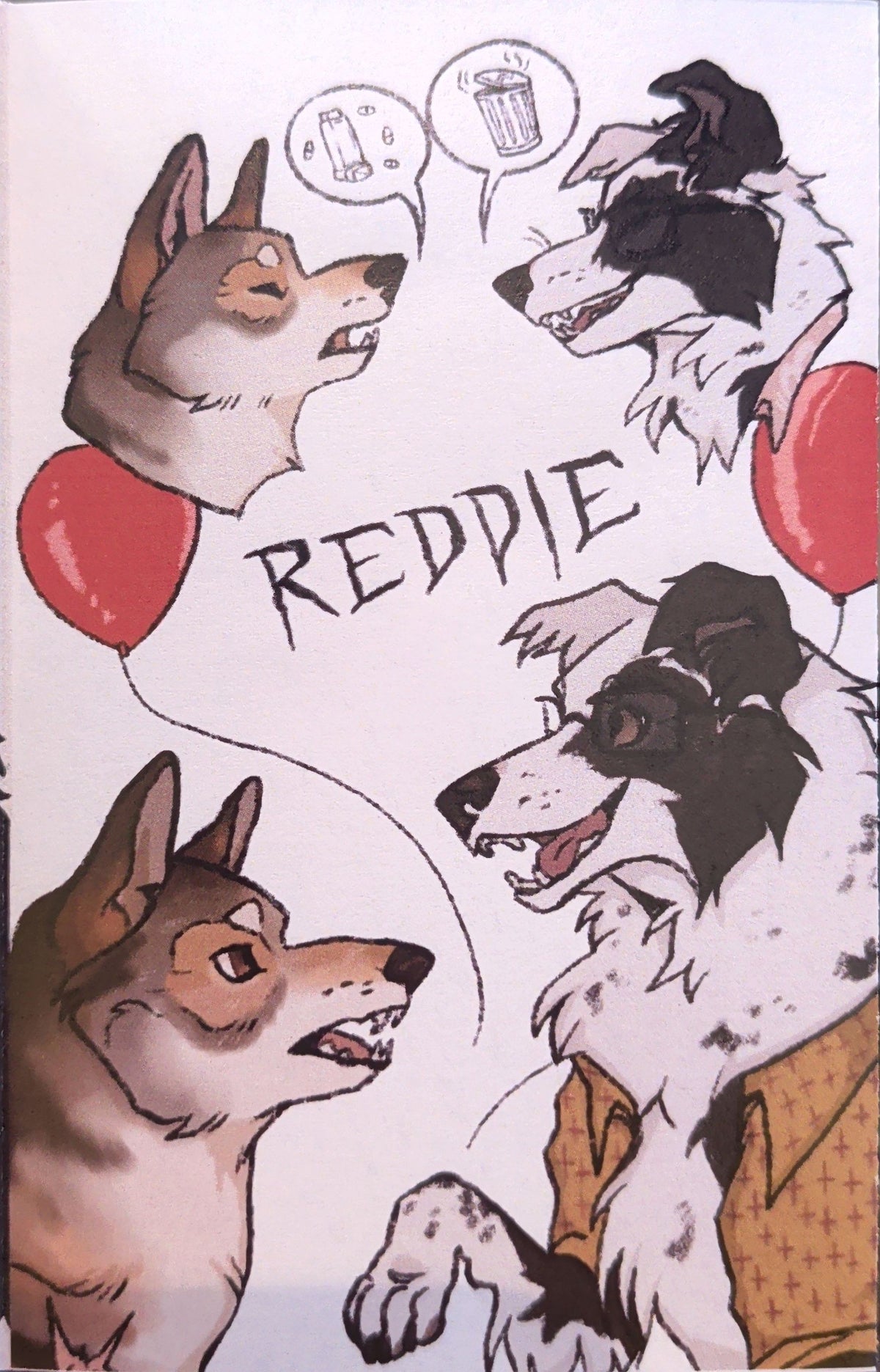 Old Man Yaoi but as Dogs