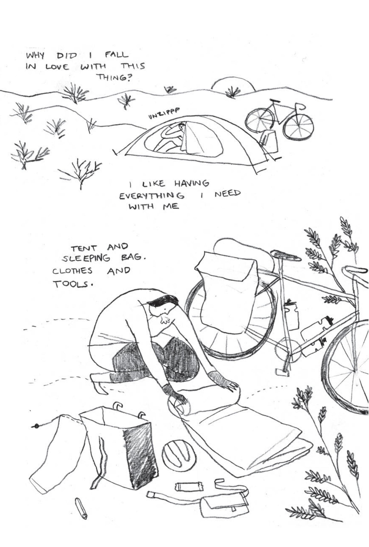 You and a bike and a road