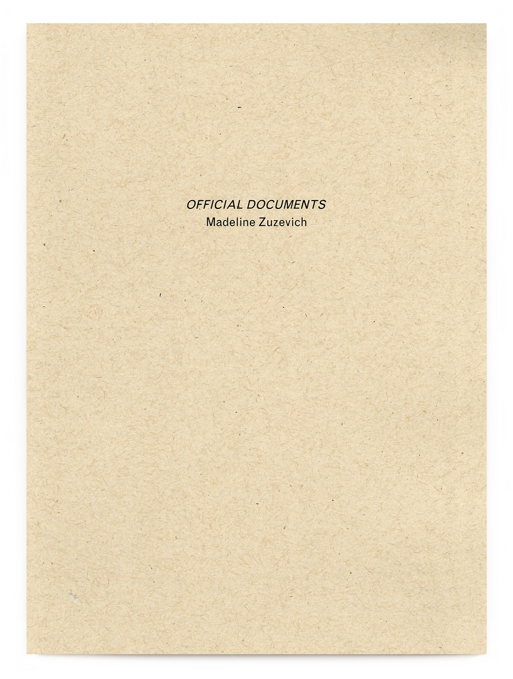 Official Documents