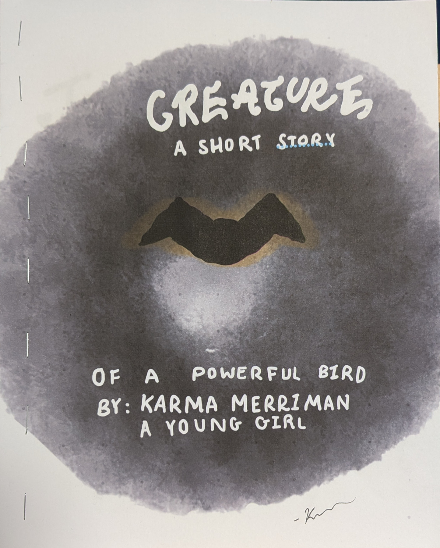 Creature a short story by a young girl