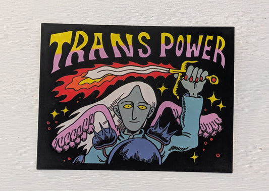 Trans Power Sticker