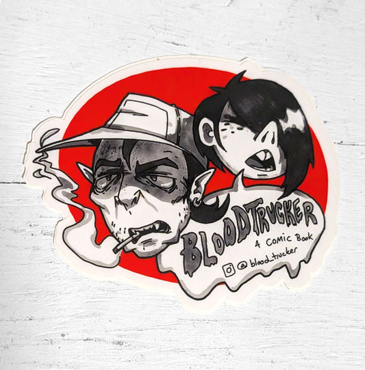 Bloodtrucker Sticker