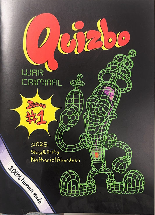 Quizbo War Criminal Issue #1