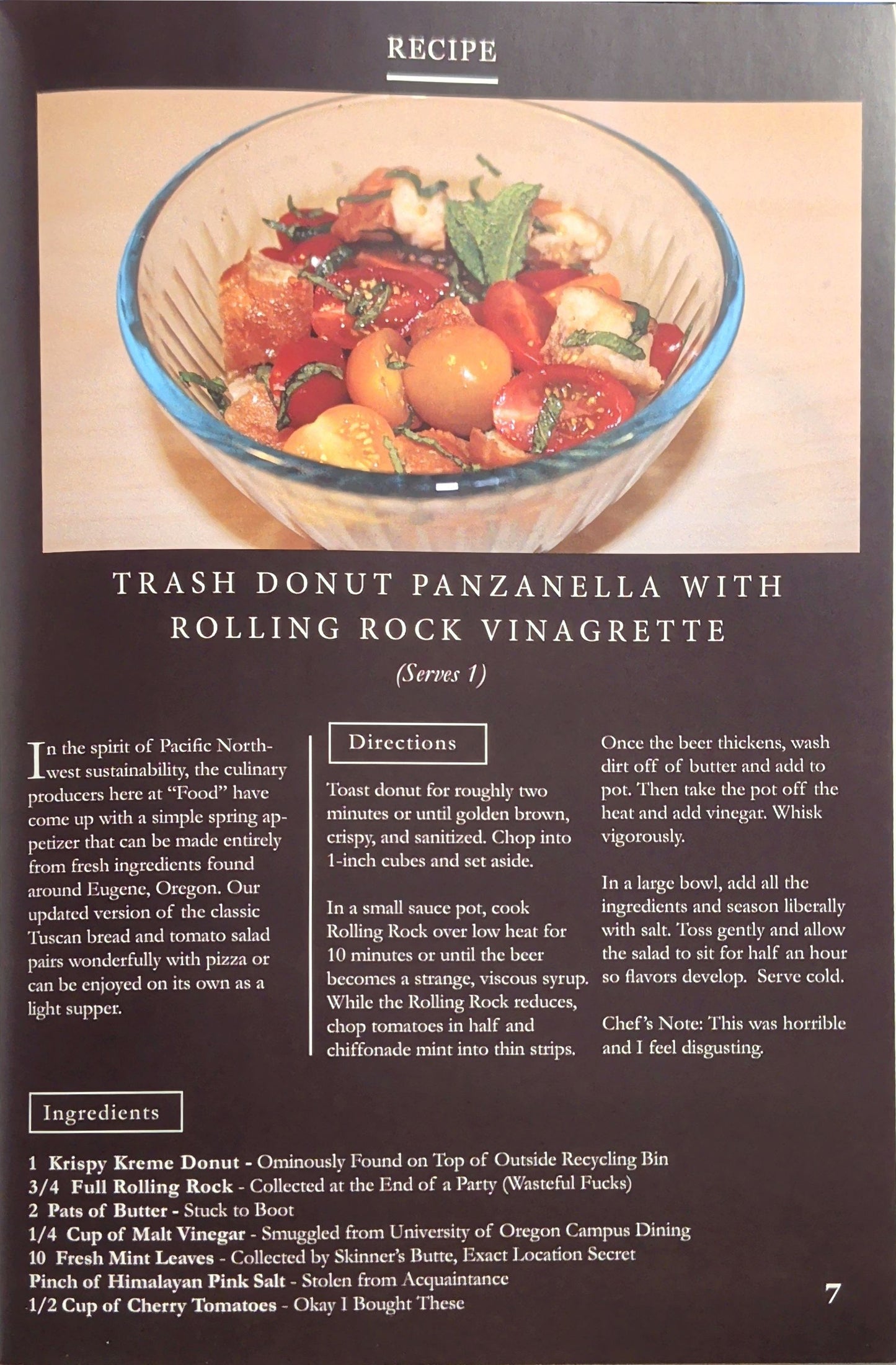 FOOD (the Zine)