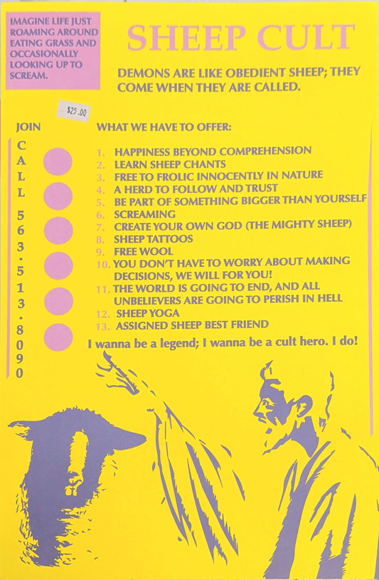 Sheep Cult poster
