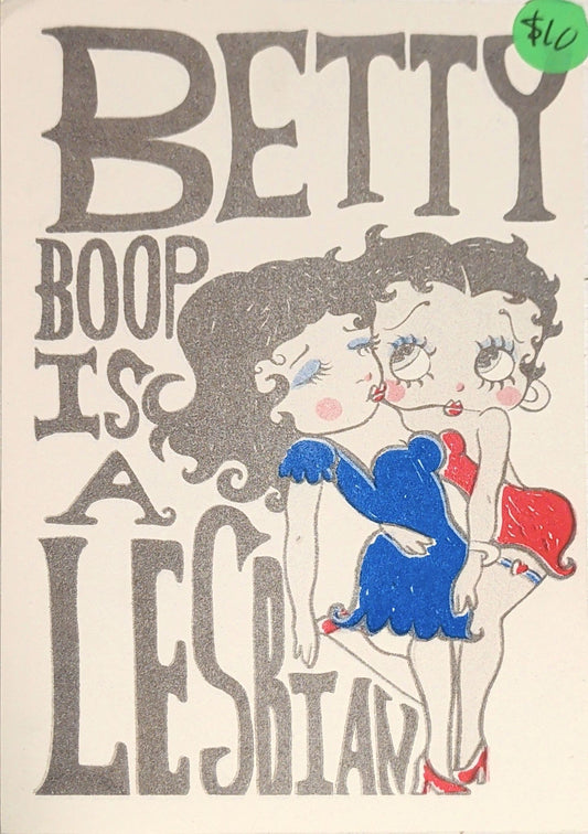 Betty boop is a lesbian