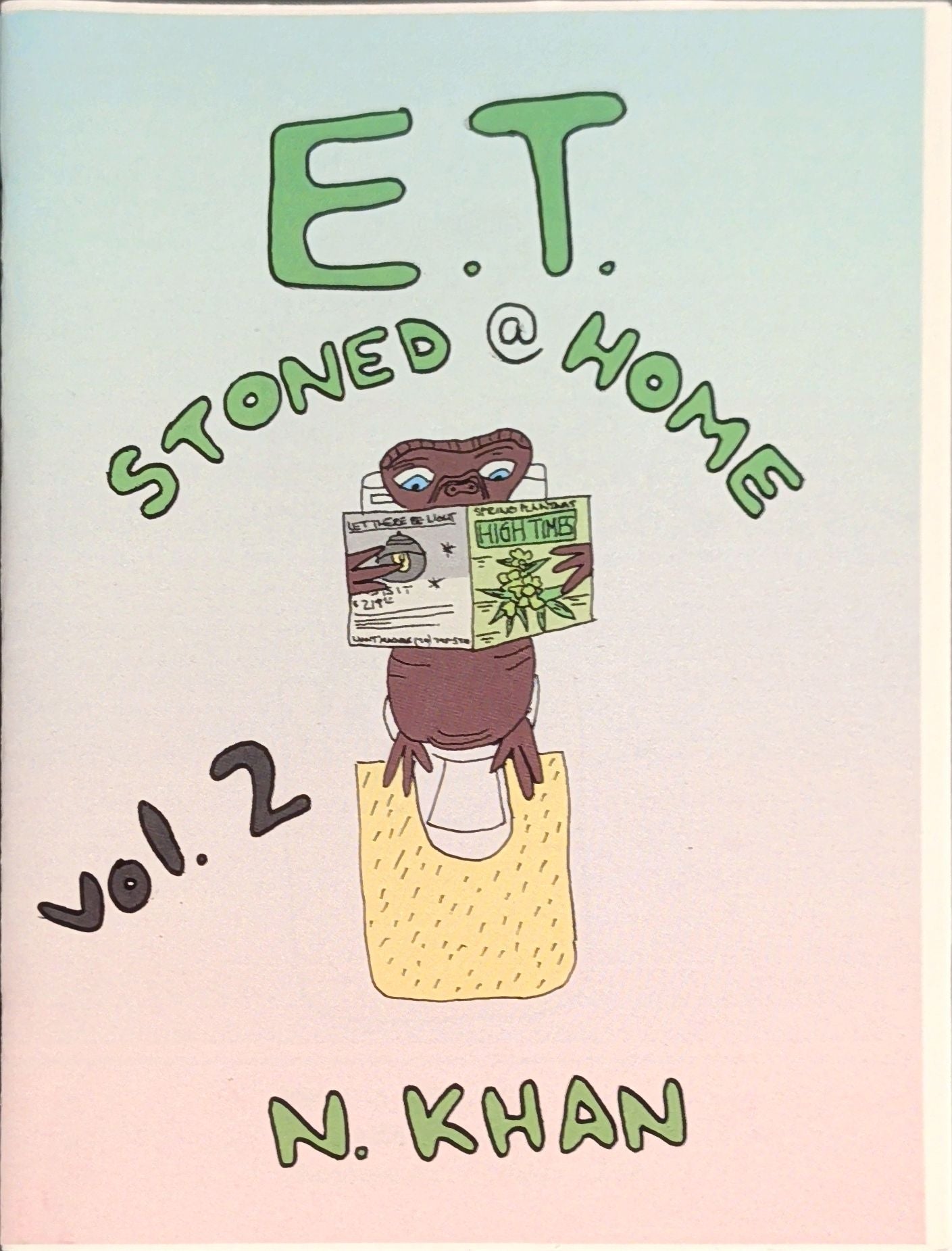 E.T. Stoned at Home