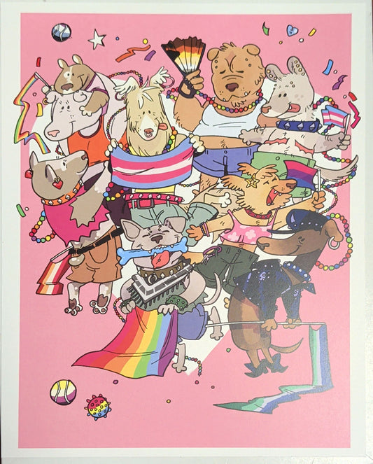 Puppy Pride Print