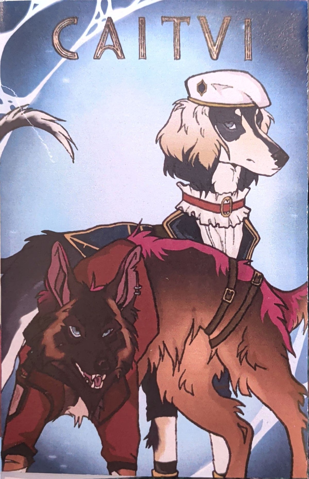 Iconic Yuri but as Puppy Dogs