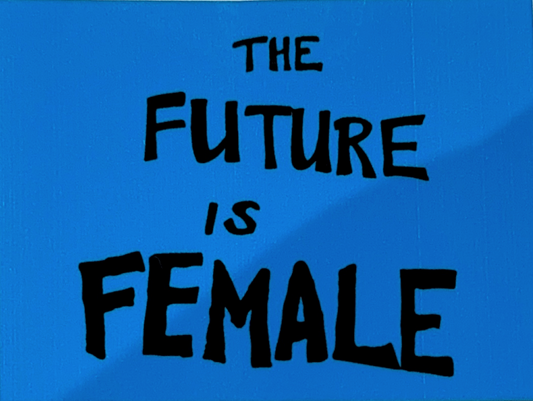 The Future is Female sticker
