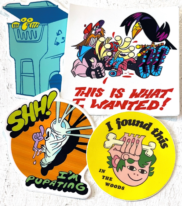Huffman Stickers