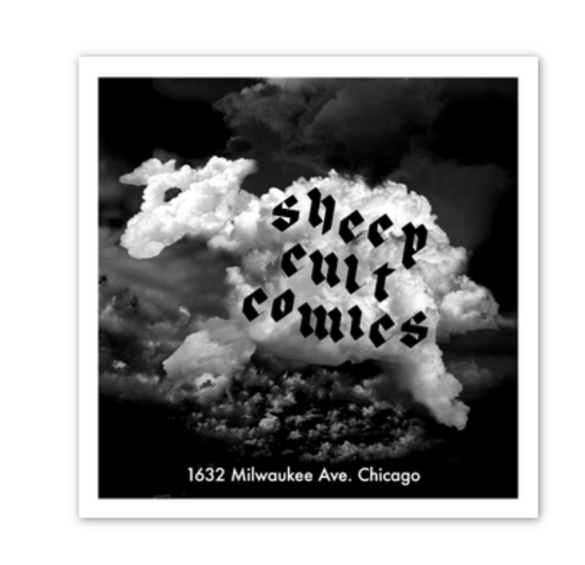 Sheep Cult Comics Sticker