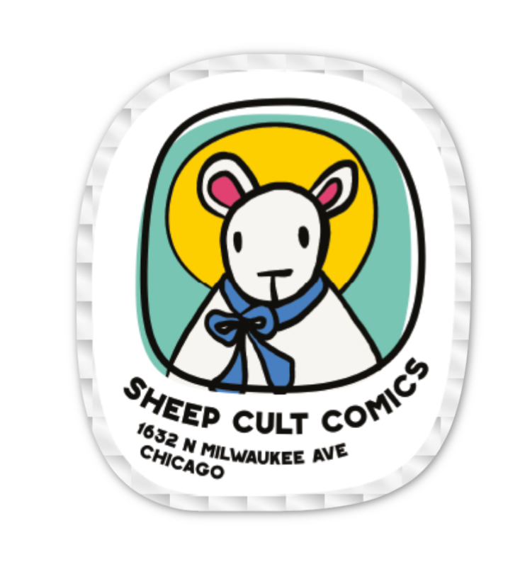 Sheep Cult Comics Sticker