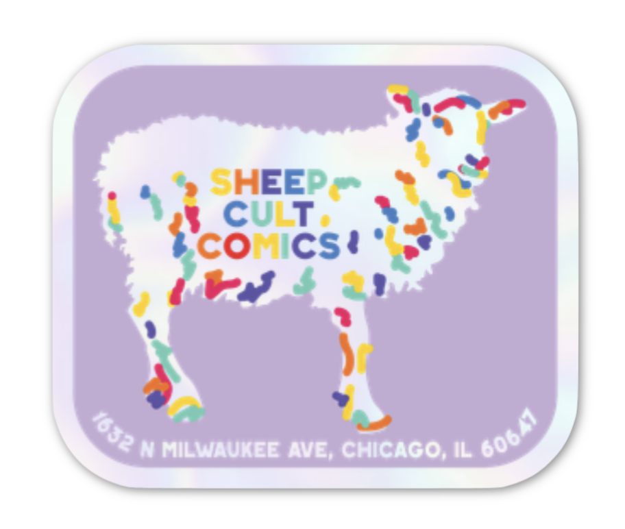 Sheep Cult Comics Sticker
